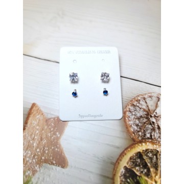 現貨**  [意大利製造] 925 純銀耳環 (2對)