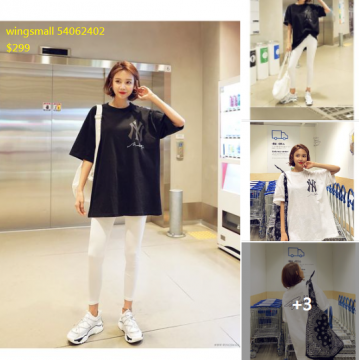 現貨** wingsmall♡韓國女裝上衣 (黑色)